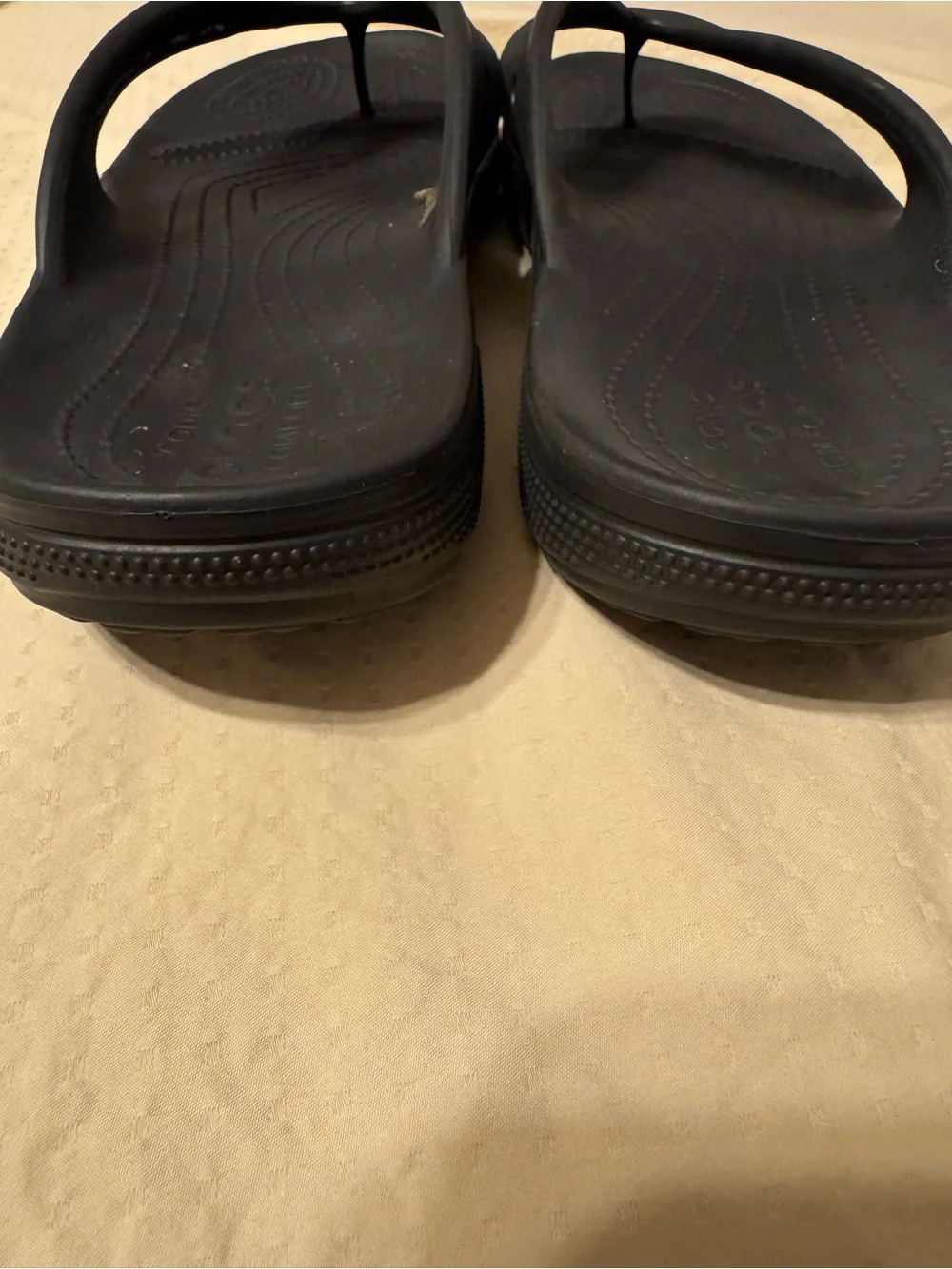 CROCS Men's Baya , Black Slip-On Flip Flop Sandals. For Beach, 🏖️ Bbq